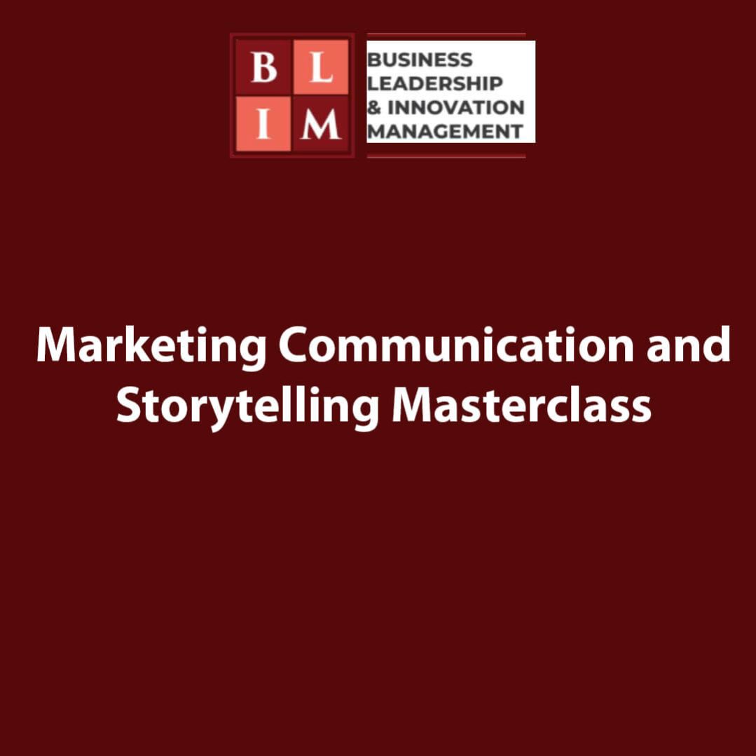 Marketing Communication and Storytelling Masterclass (1)