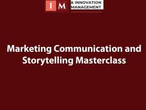 Marketing Communication and Storytelling Masterclass (1)